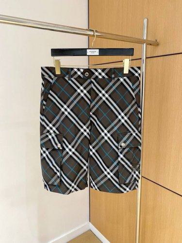 巴宝莉 2025春夏新款特定面料 Logo休闲裤颜色：黑色码数：M-Xxxl