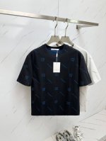 Giv 2025春夏新款首发专柜最新款短袖圆领T恤 高端订制 设计前卫时尚 品牌Logo重工艺设计 高端定制280克面料.手感柔软.穿着舒适.专柜级别精致车线.
