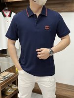 Gucci 古琦-2540Ss开春新款 专柜时尚大爆款翻领T恤 休闲时尚外穿 内搭必备款 舒适好看上身可见 定制进口高端丝光面料 手感细腻丝滑有质感 上身舒适透