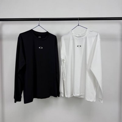 Oakley Vintage欧克利复古经典圆圈户外健身运动高弹科技速干轻量化冰感长袖T男女同款 速干微弹面料，四季款，春夏秋可以外穿 健身运动 户外旅行必备的简