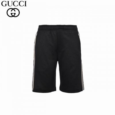 gucci 古驰 24Fw 蛇纹串标短裤 明星同款双G织带蛇纹短裤 透气舒适度高，手感细腻柔软！上身版型超赞！潮流男女同款 采用顶级面料，手感非常细腻. 上身舒