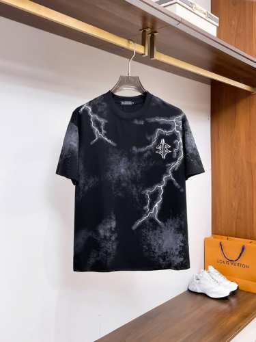 balenciaga巴黎世家 2025Ss春夏高品质纯棉短袖T恤 手绘款 原单品质，最新流行工艺要求，顶级订单要求车线做工，超级好搭配，顶级定制，搭配整件细节