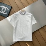 专柜还原顶级复刻版 Dior 迪奥 领口提花Logo字母刺绣短袖T恤 男女同款 正品 P8190购入 定织260G双纱丝光棉 1:1 领口螺纹 面料质感上手 超
