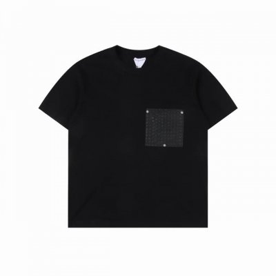 bottega Veneta 葆蝶家 Bv 25Ss 贴皮编织口袋短袖T恤 采用重磅20S纯棉面料 克重 搭配21S+70D拉架1 1螺纹 300G 对色定染螺