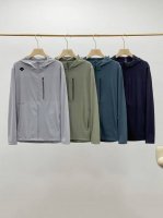 descente迪桑特 25Ss夏季新款高品质专业户外U +防紫外线速干高弹冰丝轻薄透气防紫外线戶外体闲百搭连帽男款防晒衣。 专业户外高端防晒面料，面料是87的