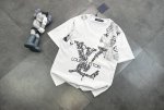 潮牌Louis Vuitton 路易威登喷墨短袖！L Remember The Future 25Fw创意总监 Pharrell与 Nigo的合作！各种街头服饰