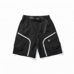 stone Island石头岛方标户外休闲短裤 定制主标 辅料 水洗齐全 采用轻泼防水面料 速干 透气 耐磨 上身显瘦显高 color 黑色 灰色 紫色 siz