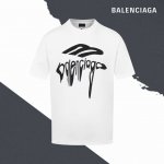 款号Sl balenciaga巴黎世家3M融化字母印花圆领短袖 印花 官网买的样衣回来打的板 原色原版1:1 市场发这么低不发这个价格p没办法 情侣同款 全套包