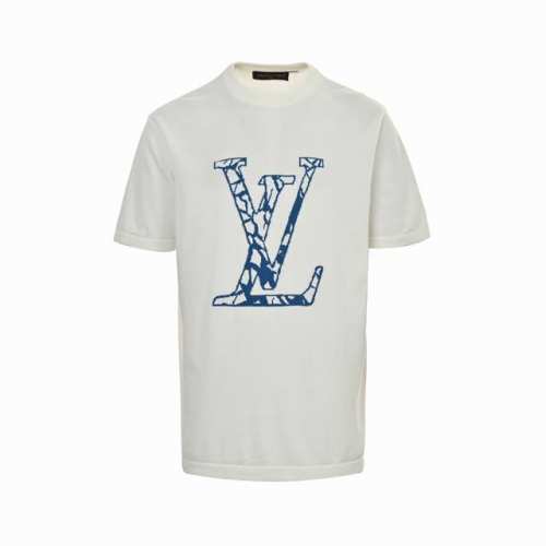 louis Vuitton 路易威登 滑雪系列提花Logo针织短袖 采用细针织片，德国进口提花机织片而成， 提花图案织线原衣提对色环保固色定染；引进定制全棉纱线