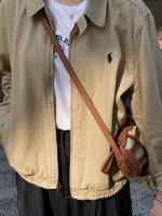 180 模特咨询图 23Ss秋季最新款拉夫劳伦夹克外套 这是一个情侣款男生女生都能驾驭永远的经典 这个面料真的和其他的不一样新款没有老款那个硬邦邦我觉得更好穿啦