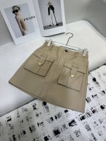 prad* 25Ss新款半身裙 经典三角标装饰 简约大方 两色三码 Sml