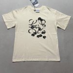 Loewe千与千寻联名款小煤球印花圆领短袖