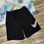 上新 夏季短裤轻盈透气耐克情侣款男女同款钩子标Nike男士休闲运动短裤青年大钩子图案拼接设计 学院风力荐青少年短裤 耐克Nike男子运动速干短裤跑步训练梭织透气