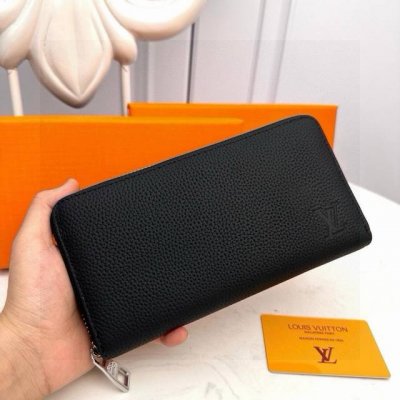 Lv 长款拉链钱夹 原版 Lv路易威登 型号 666089小号钱包 颜色 黑色 高端品质 原单正品 材质 Lv路易威登专柜代购经典，原厂进口牛皮，正宗进口Ykk