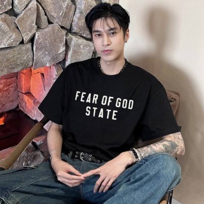 Fog Fear Of God Essentials State第九季字母印花重磅高街纯棉短袖 情侣款 原包装实力口碑硬货来袭，真的纯纯跑量福利把握！原版定织定