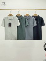 arc‘Teryx始祖鸟男士轻量Polo衫短袖商务休闲运动夏季户外短袖Polo衫 吸湿排汗 舒适户外男士T恤，轻量无感鸟四色齐发Polo衫上衣 。顶级科技感贴服