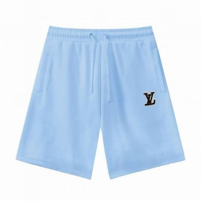 Lv 休闲情侣宽松纯棉毛圈短裤 三标齐全 最高版本 辅料:开模原版过鉴定领标十洗水标。正品代购级原版吊牌 工艺:原版一致走线无数次的打版百分百还原正品品相短裤克