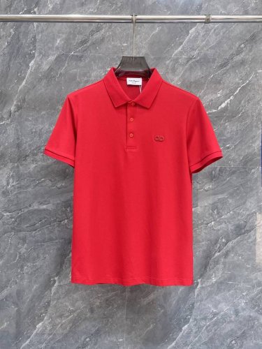 新品上市 菲拉格慕 2025Ss夏季新款字母Logo男士翻领Polo衫！经典商务男款，高端男装的天花板级别的商务男款！简约时尚大气不失优雅，单穿内搭体面过人，品