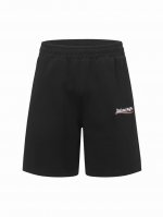 balenciag巴黎* Ss春夏新款短裤 可乐字母标识田岛刺绣工艺 内里抽绳设计经过洗水处理 手感更加舒适 男女同款 颜色 黑色 尺码 Xs-L