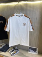 Burberry巴宝莉 2025Ss春夏高品质高克重索罗纳纯棉T恤，工艺品级别，重工工艺，尊享好货，车线做工符合精品要求，超级好搭配，品质及剪裁设计都堪称一流，
