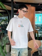 西太后* 顶级货品2025春夏新款首发专柜最新款短袖圆领T恤 高端订制 设计前卫时尚！品牌Logo重工艺设计 高端定制260克面料.手感柔软.穿着舒适.专柜级别
