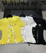新品上线 款号:27033# #香香五角星木耳短袖实拍图