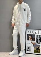 衣310 裤260 D&G*杜嘉-班纳2025S新品时尚天丝套装！全新设计理念.秋冬季节新一季力推运动套装.精选上衣拉链款式搭配.裤子收口小脚裤.基础款字母印花