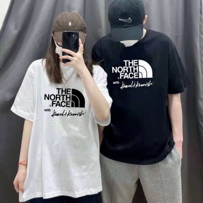 70 北面新款系列 专柜款复古情侣 印花短袖T落肩袖 重磅280G精梳棉材质 透气舒适 版型宽松 进口外贸级专柜印花，随意搓洗不褪色不变形。 情侣款 男女同款哦