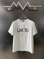 p100 dior/迪奥经典款渐变色花卉刺绣短袖T恤 刺绣采用16种不同颜色纱线织成，市面通货是刺绣后热转印花，且刺绣图案及其不对版，注意区分 尺码：S-Xxl