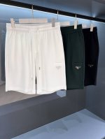 新品 领略“面料之王”Pd带来的奢华体验.来自洋行贸易订单货品 2025Ss夏季新品 Pr*Da 针织弹力运动休闲五分裤 男装夏季针织短裤 经典裁剪裤型永不过时