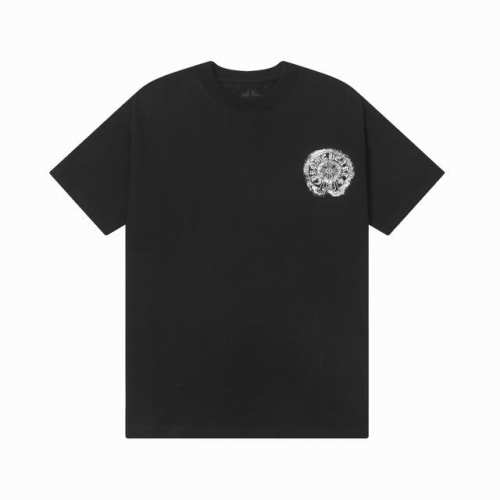Chromehearts 克罗心 25Ss印花圆领T恤 原版面料 官方同款 短袖T恤 定制260克同缸染面料 手感非常舒服 春夏最新砖柜同步 时尚又个性 超级百