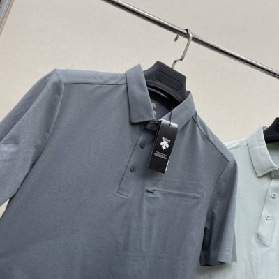 荃网独家！零差评口碑！Ds 迪桑特25春夏新品！男士Dualis系列都市通勤休闲运动无痕短袖Polo衫！太赞啦！掌柜力荐！果断自留啦！代工厂P出品！品相一级棒！