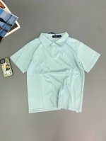 拉夫劳伦小清新刺绣短袖Polo 新款字母标语刺绣情侣短袖 专柜限定数码刺绣工艺短袖T恤 T原地自留款！ 好喜欢这种款 前面一个精致刺绣Logo 叠穿的话会很高级