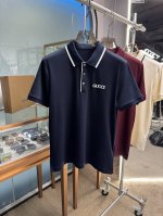 上新 25Ss G家 早春新款起脚中珠面料 Polo 原版定制 进口纱线色染 经典百搭 码数48-56