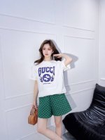 顶级最高版本 Gucci 古驰 酷奇 经典龙纹印花短袖半袖T恤 男女同款 情侣款 宽松版型 最高版本 原版面料 高版本 高品质 所有细节 面料辅料工艺 全部1: