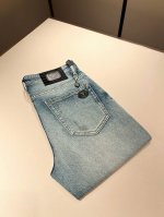P270 Versa*E范*哲 2025春夏新款经典男士休闲牛仔裤、代工厂出品，出口欧美订单，2024官柜同步发售！！客供土耳其牛仔布、质地柔软、穿着舒适，面料