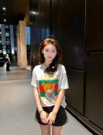 80 Gucci 23Ss 金钟仁小熊联名短袖T恤 高品质出货 原版面料 官方同款 叠穿打底就很有博主范儿了 低调有品位 原版面料 240G高克重 双纱100%