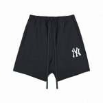 洋基队Mlb基础款印花双股400克纯棉毛圈男女情侣款短裤 面料：独家定制面料采用400G纯棉毛圈面料市场找不到第二家，可以说一条短裤能穿5年毫不夸张，宽松版型
