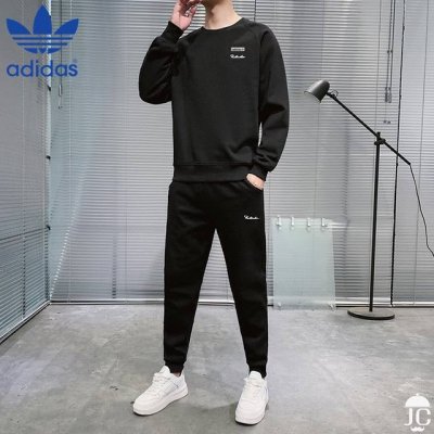 春季首发真标可扫 三叶草Adidas阿迪达斯专柜同款上市本季主打，货源充足秋季新款青少年男士开衫印花卫衣开衫夹克外套两件套运动套装休闲韩版宽松独家印花工艺 严格