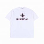 Lululemon 露露乐蒙 25Ss 经典Logo发泡印花重磅短袖T恤 原版一比一开发 采用300克原版重磅全棉双纱紧密新疆棉 克重380克 搭配2*2索罗娜