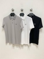 新品上市 罗意威 Ss夏季新款字母Logo男士翻领Polo衫！经典商务男款，高端男装的天花板级别的商务男款！简约时尚大气不失优雅，单穿内搭体面过人，品质控 细节