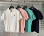 哈吉斯Hazzys夏季新款针织polo衫 女士简约短袖 袖口刺绣Logo 纯色领polo衫 品质超赞 和原单同样质量 这一款哈吉斯的polo衫的品质是超级赞的