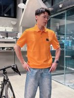 巴宝莉 2025春夏新款polo领短袖系列。精选顶级丝光珠地棉面料，三标齐全！时尚大牌元素Logo工艺设计，上身版型超赞，面料细腻舒适透气，随意搭配都超级好看时