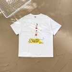 过验级Human Made插画系列骑虎叠罗汉情侣款短袖T恤 2556 这回 Keiko Sootome T-Shirt#3 印有独特的老虎图案。标题是 我们不畏