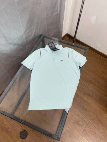 上新 高品质实拍奉上 爆款Kolon Sport可隆蚕丝冰爽透气休闲商务短袖polo衫无痕压胶翻领T恤！ 面料绝对市场独有！！功能就是冰感超强，吸湿排汗功能那更