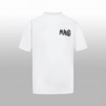p100 高版本 【Mm6*】春夏新款短袖T-Shirt 欧洲数码直喷技术 260克高克重棉感面料 挺括有型 图案清晰如手绘 无性别穿搭 情侣闺蜜可同款演绎 单