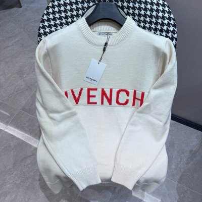 Givenchy纪梵希 24Fw经典字母方形Logo提花毛衣 采用全进口针织机 高级感拉满 完美还原Yb面料 定制全套辅料包装 前后提花Logo完全对位 细节精