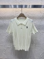 qx. 拉夫新品 25夏季新款翻领针织短袖