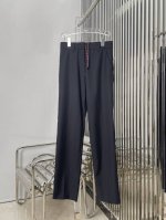 新款！最新Miu 25New 精纺羊毛抽绳绑带西装裤。尺码：Sml。