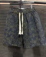 160 顶级复刻 Louis Vuitton 路易威登Timberland 驴牌 25春夏新款 金线刺绣老花字母印花牛仔短裤 官网同步 男女同款 超级爆款 原版